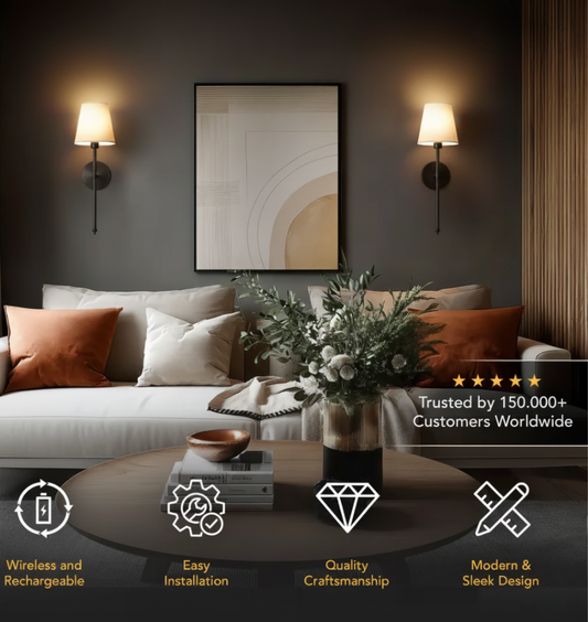 Wireless Ambient Wall Light ( Set Of 2 )
