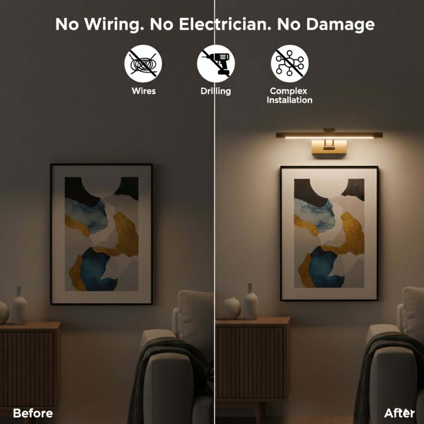 Soft Glow Night Sconce