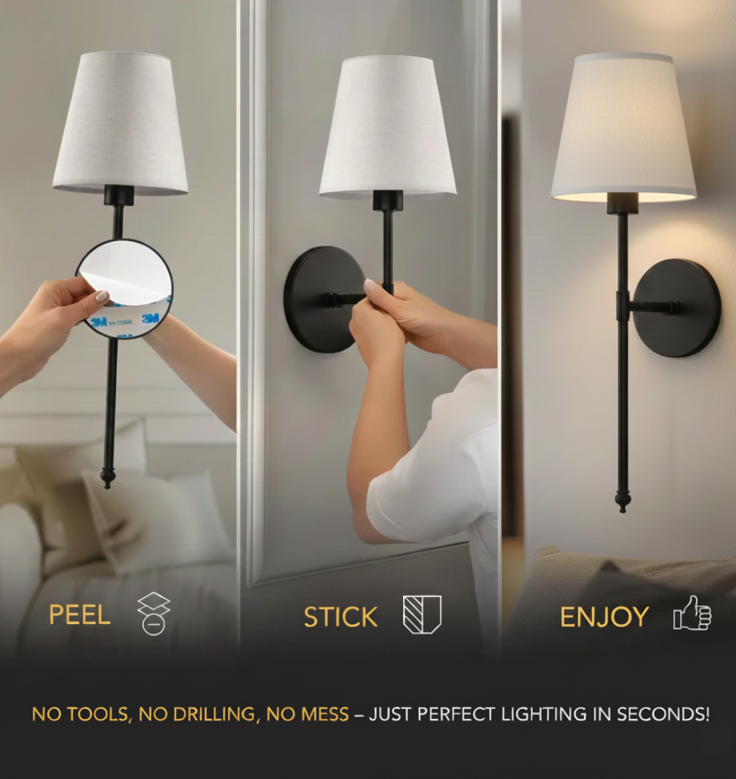 Wireless Ambient Wall Light ( Set Of 2 )