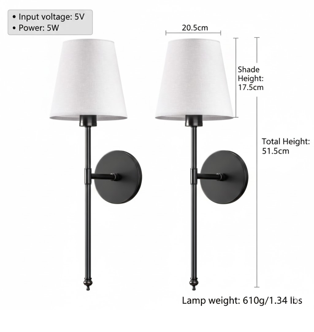 Wireless Ambient Wall Light ( Set Of 2 )