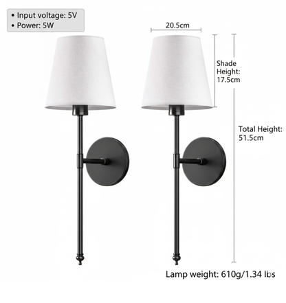 Wireless Ambient Wall Light ( Set Of 2 )